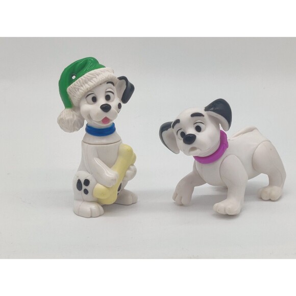 Vintage 1990s Disney Dalmatians PVC Dog Figurines Lot Of 2 Dogs Toys Nostalgic - Picture 2 of 12